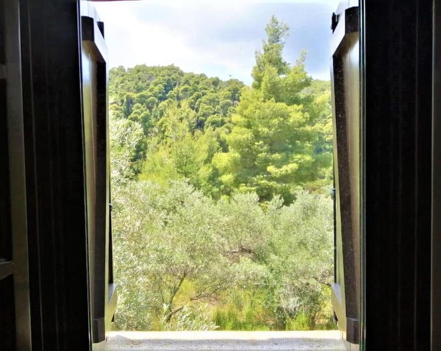 Wood & Stone Dream View House A Vakantiehuis Diaporos